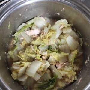 白菜とシーチキン煮